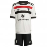Günstige Fußballtrikots Manchester United Kinder 3rd trikot 2024-25 Kurzarm